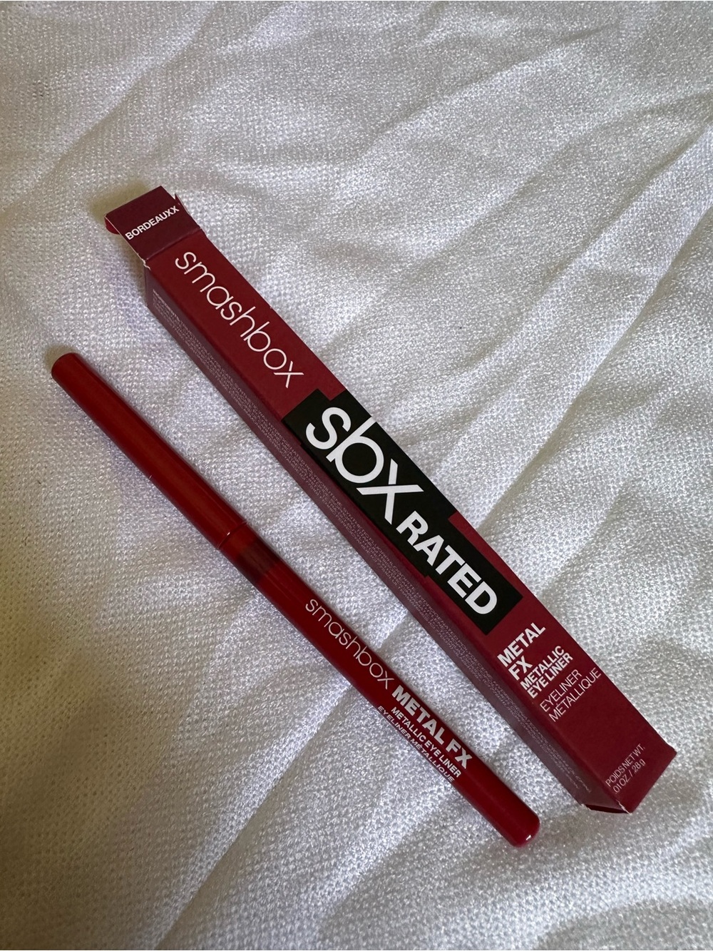 Smashbox Rated Metal FX metallic eye liner - Bordeauxx